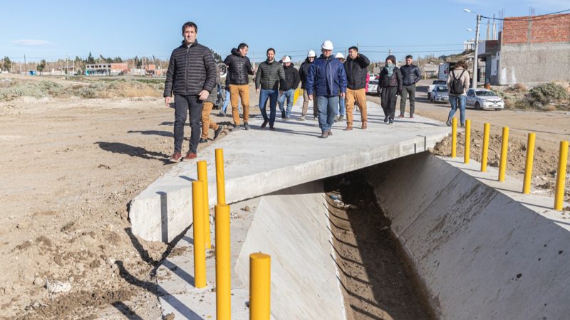 El Municipio avanza con obras hídricas fundamentales para la ciudad