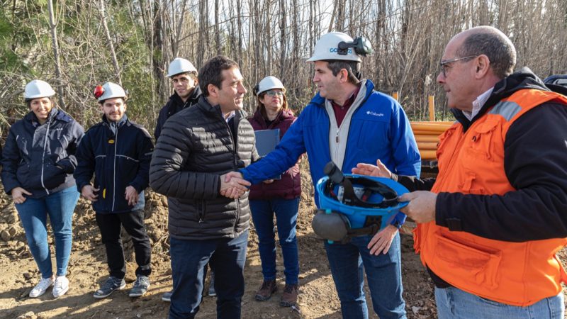 Luque recorrió una nueva obra de gas y ya son 1500 conexiones en la gestión