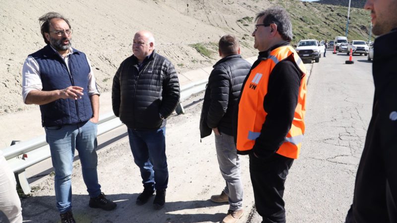 El intendente pidió a Vialidad Nacional que tome medidas urgentes respecto a la situación del cerro Chenque