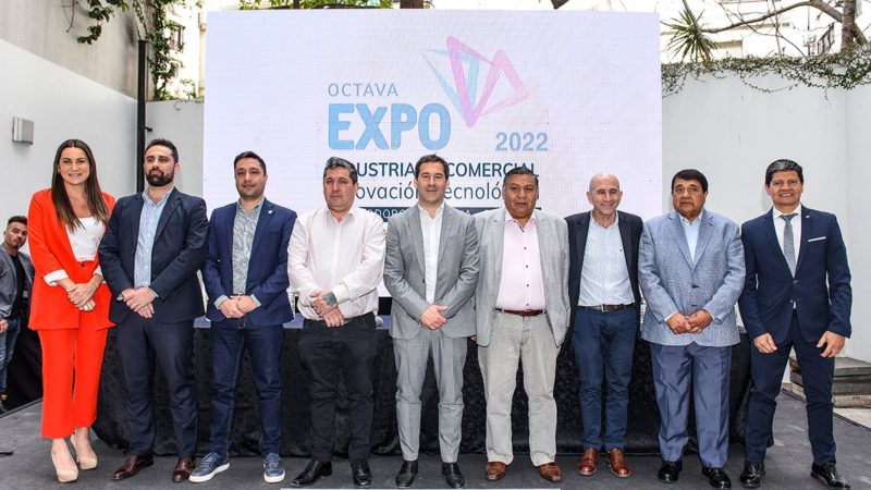 Luque presentó la 8ª Expo Industrial, Comercial y de Innovación Tecnológica en la Casa de Comodoro en Buenos Aires