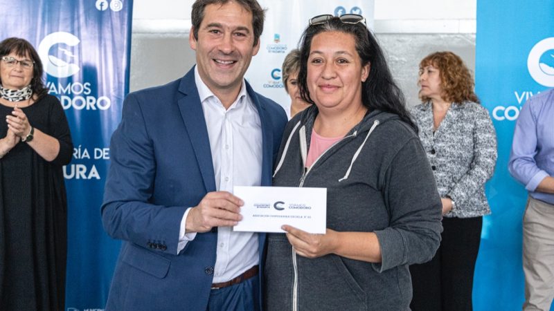 El Municipio de Comodoro continúa aportando a las escuelas de la ciudad