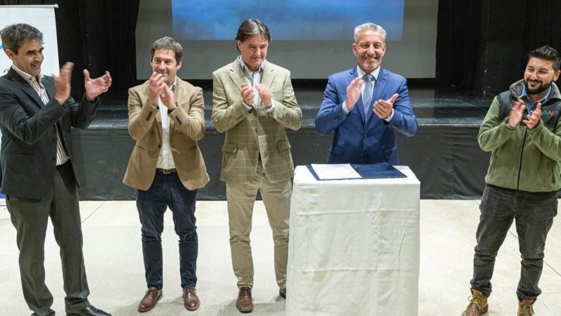 Luque acompañó la promulgación de la ampliación del Área Natural Protegida Punta Marqués