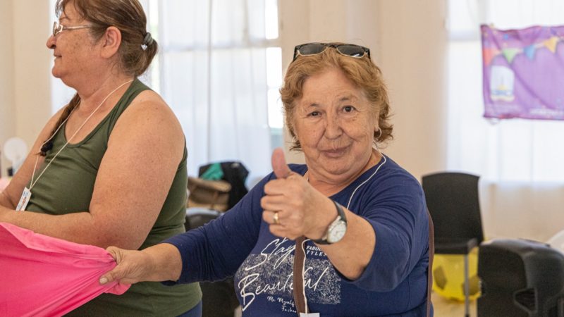 El Municipio inició las actividades de verano para adultos mayores