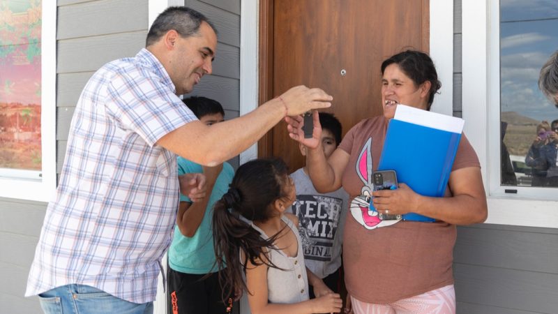 El Municipio comenzó el 2023 entregando viviendas sociales