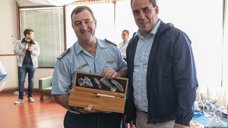 El Municipio acompañó la asunción del nuevo jefe de la Fuerza Aérea