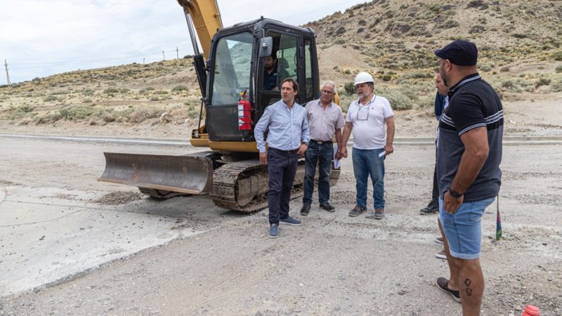 Luque continúa supervisando obras en distintos barrios de la ciudad