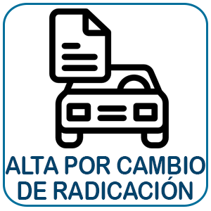 Alta por cambio de Radicación