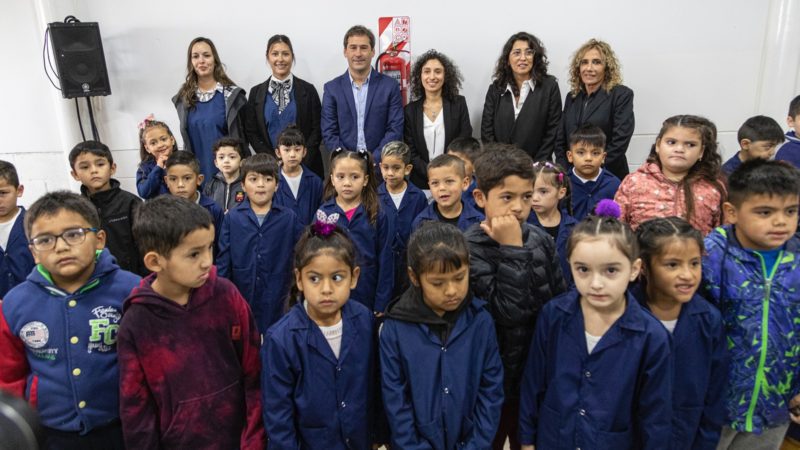 Luque inauguró la Escuela Municipal y recalcó que “es el día más importante de mi gestión”