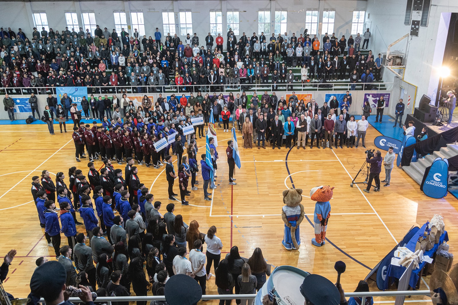 La Municipalidad acompañó la inauguración de los Juegos Regionales Universitarios