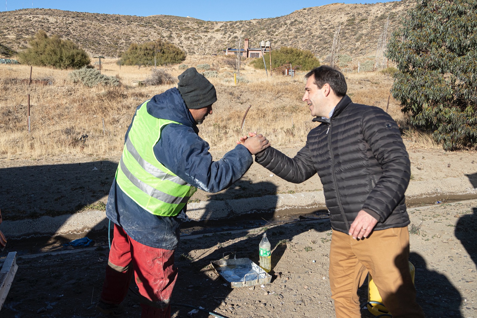 Las tareas de demarcación en el Camino Roque González están cerca de su finalización