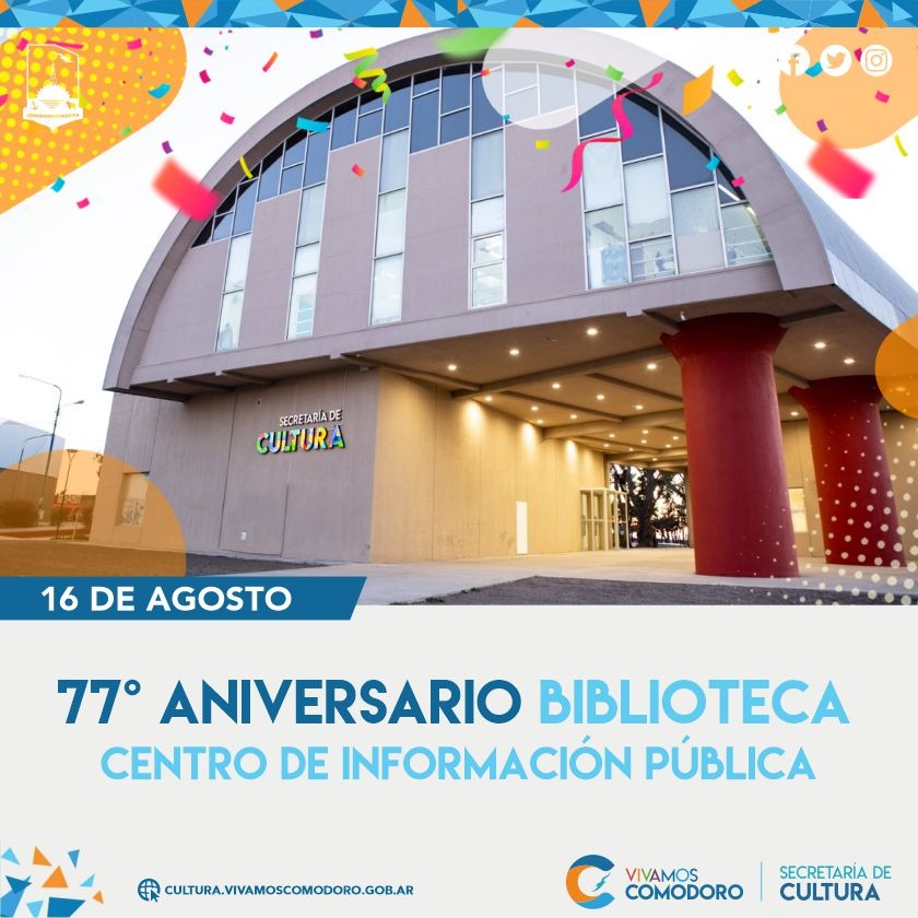 La Biblioteca Pública y Popular del Municipio cumple 77 años