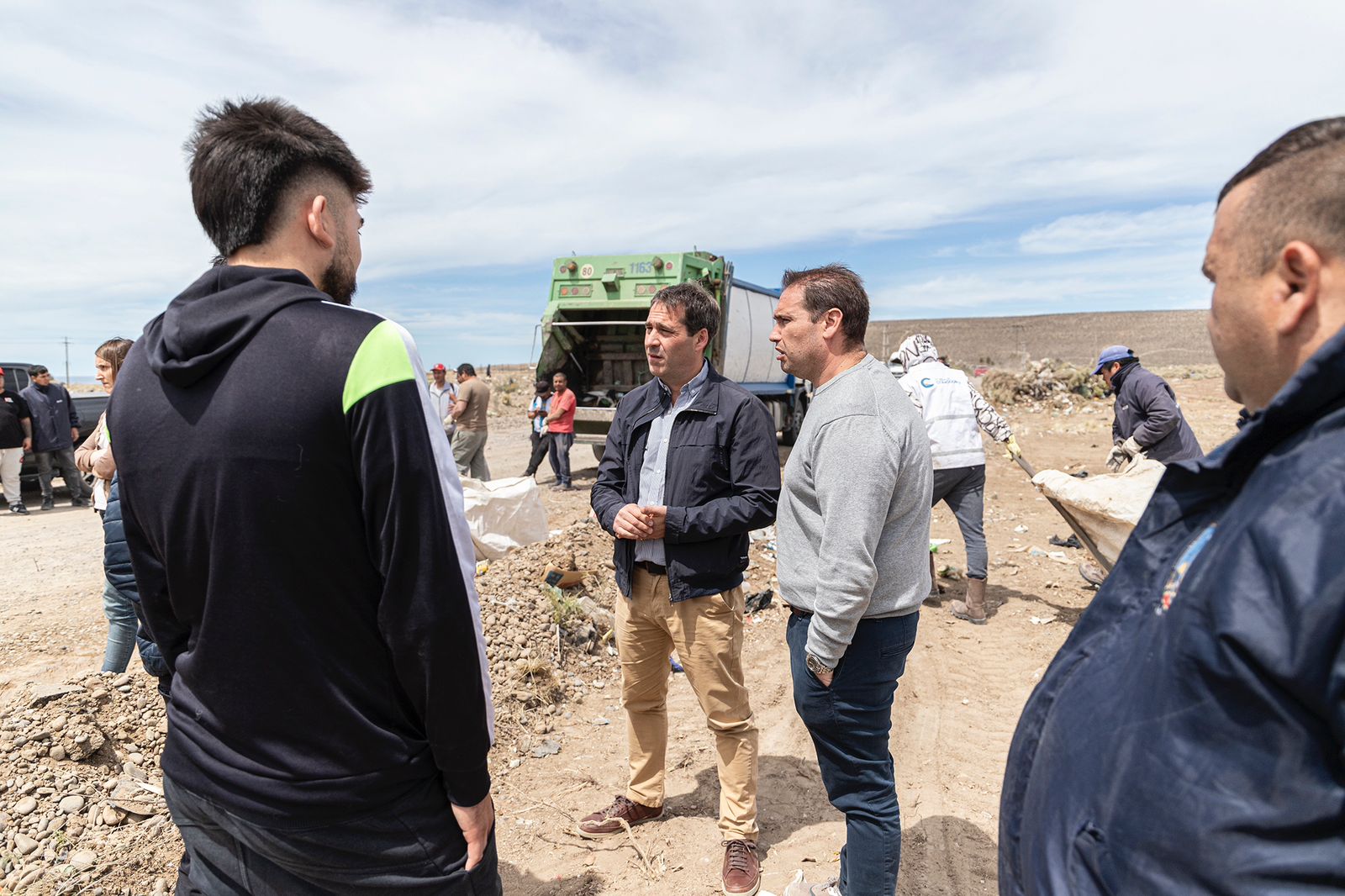 El Municipio avanza en tareas de saneamiento en la escombrera sur