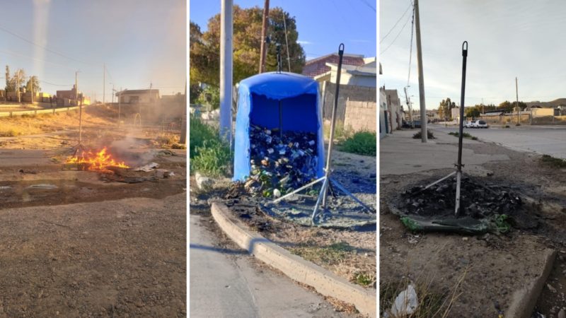El Municipio denunció el incendio de 5 iglúes de residuos y pedirá la intervención de Fiscalía