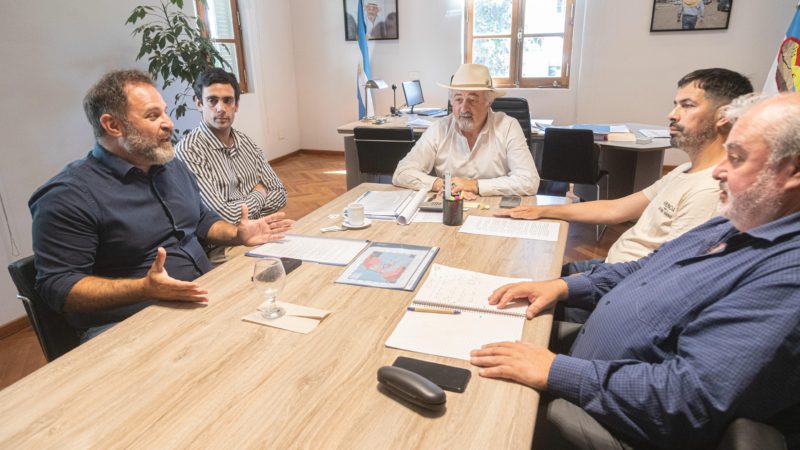 Othar recibió al ministro Federico Ponce y al diputado nacional José Glinski