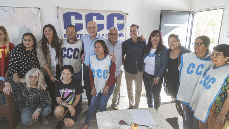 El Municipio brinda herramientas de salida laboral a integrantes de la CCC