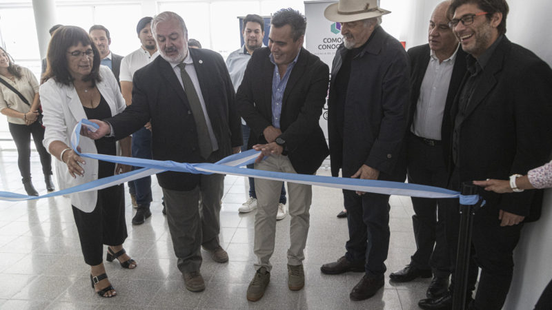 El intendente dejó inaugurado un espacio Eco Digital y un ETC en Km. 8