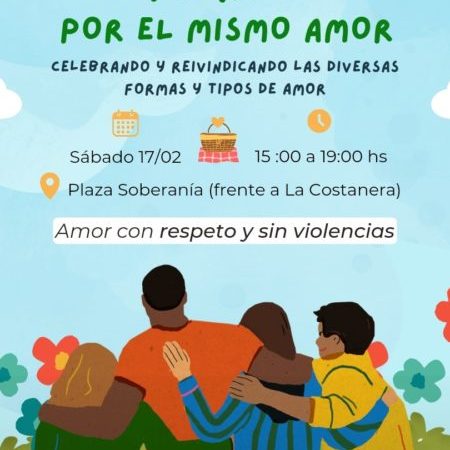 La Secretaría de la Mujer, Género y Diversidad realizará este sábado el “Picnic por el mismo amor”