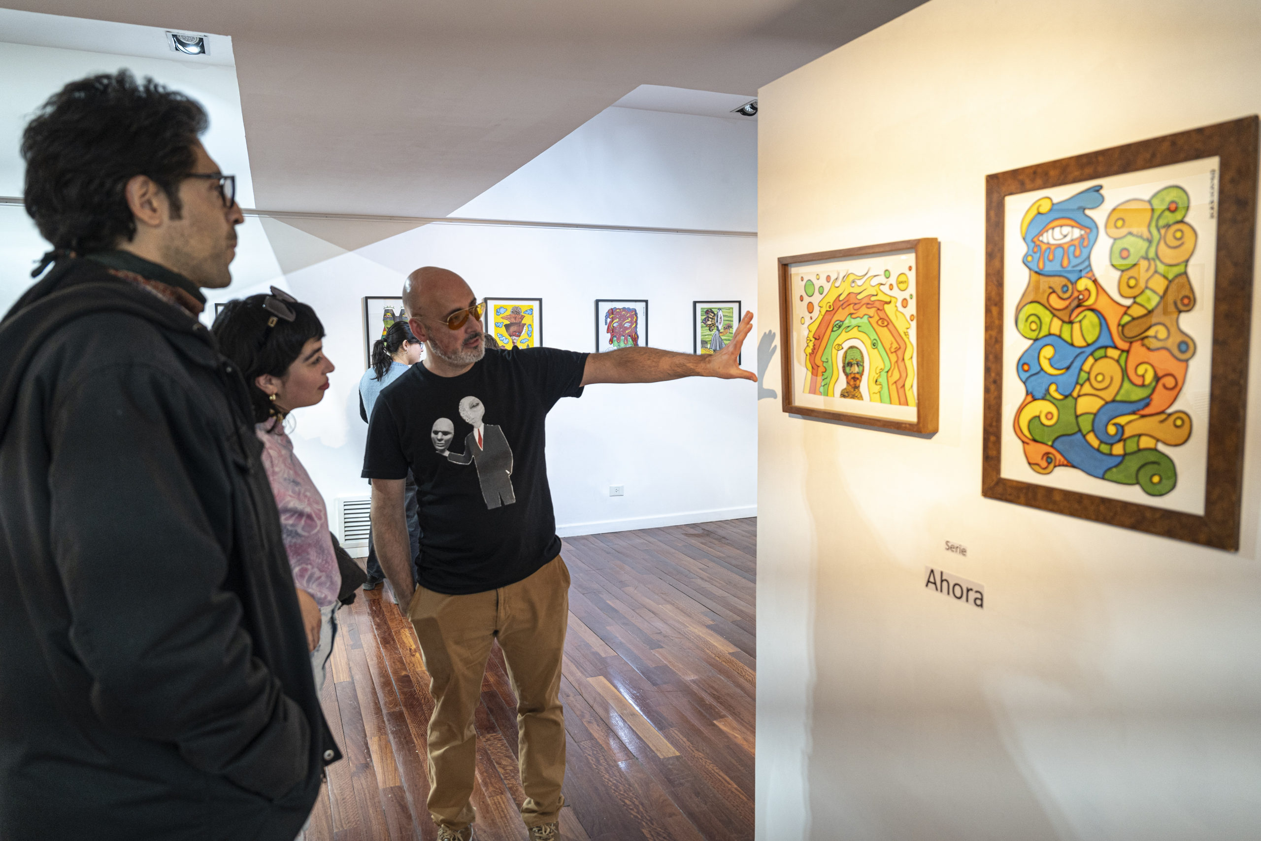 Quedó inaugurada la muestra “Visceral y Lúdico” con obras que salen de las estructuras del arte moderno