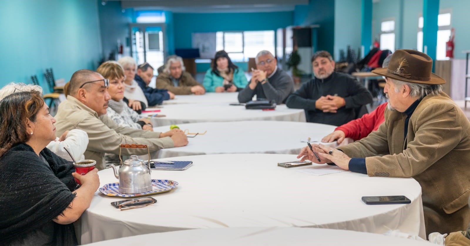 El intendente mantuvo reunión con representantes de los Centros de Jubilados