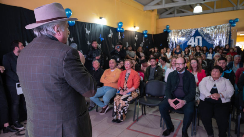 El CPB Evita celebró sus 40° años con un sentido homenaje a Elsa Huanquitripay