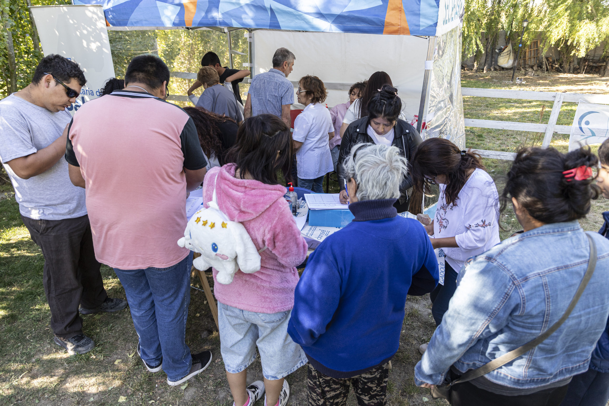 El programa “Salud en tu barrio” llegó a la zona de Km. 18 para cubrir la gran demanda de los vecinos