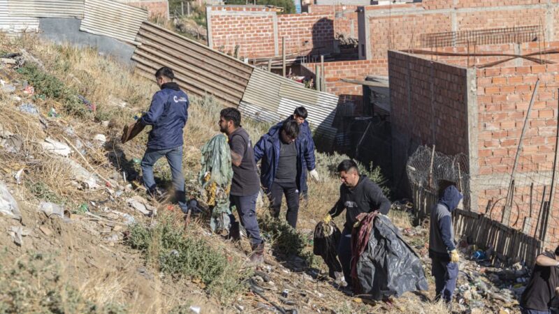 El Municipio avanza en el saneamiento de espacios comunitarios