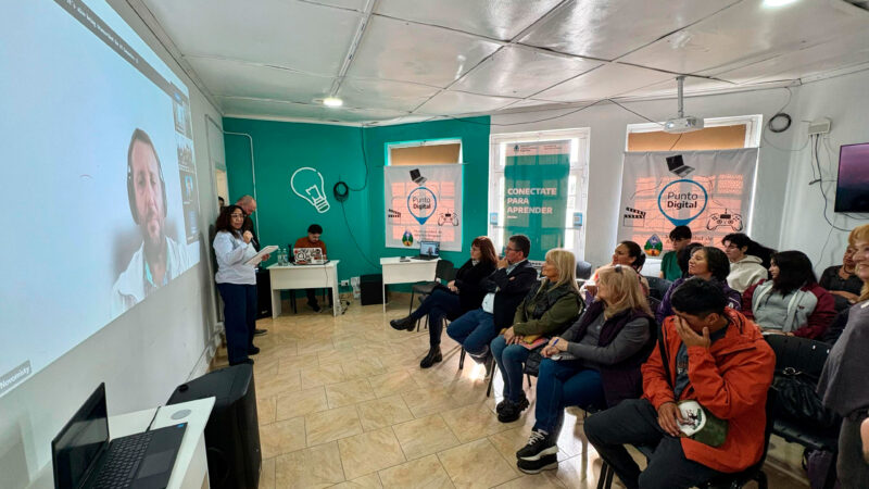 El Programa de Cultura Digital y Alfabetización Mediática visitó Alto Río Senguer