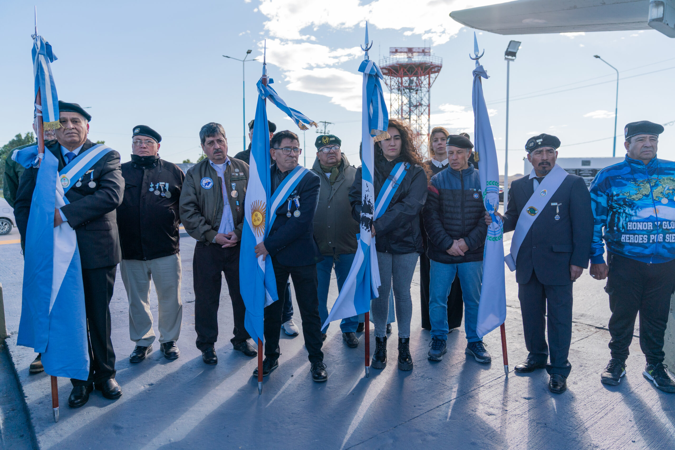 Othar participó de los primeros actos en homenaje a los soldados caídos en Malvinas