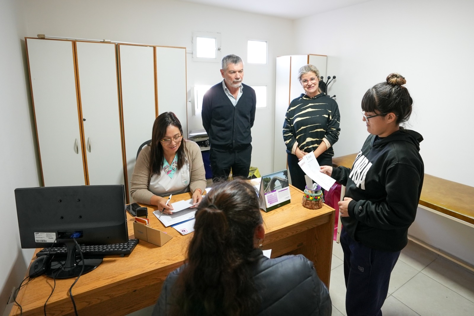 Se concretó una nueva jornada de control oftalmológico en el B° Moure
