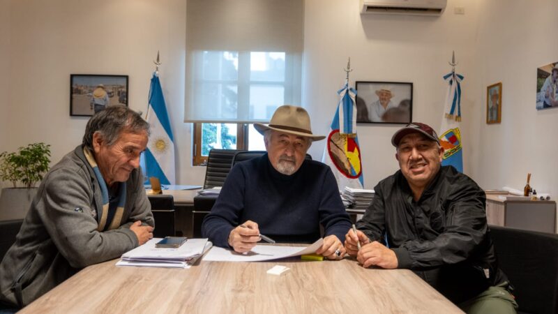 Othar recibió a dirigentes del Club Belgrano