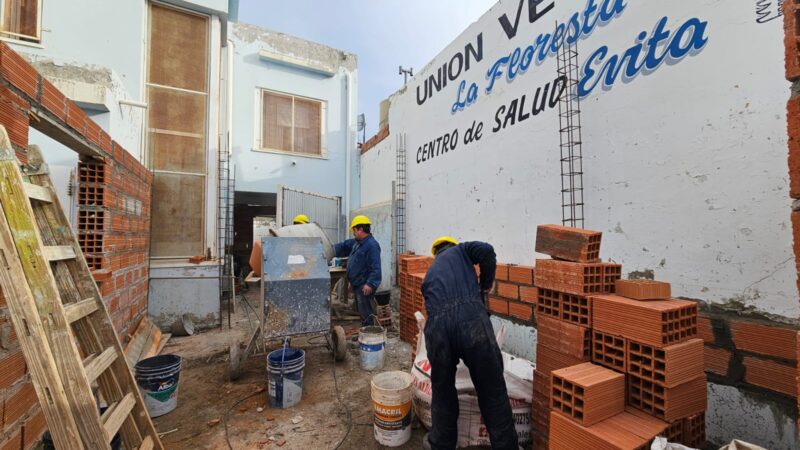 El Municipio amplía el Centro de Salud Evita para mejorar la prestación en salud