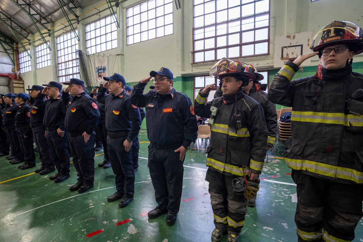 La Asociación de Bomberos Voluntarios conmemoró su 86° aniversario con un emotivo acto