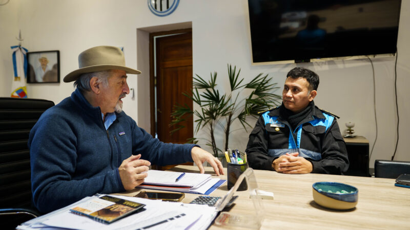 Othar recibió al jefe de la Unidad Regional Comodoro Rivadavia