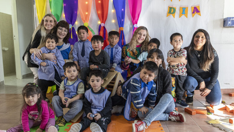 Los niños y niñas que asisten al CPB 30 de Octubre celebraron su día
