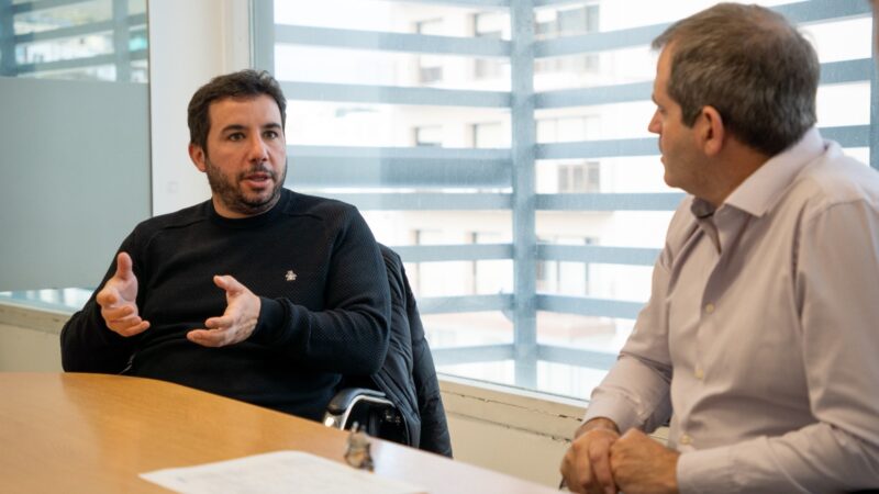 Ostoich busca acelerar y ordenar junto a Camuzzi las obras de gas que se encuentran activas