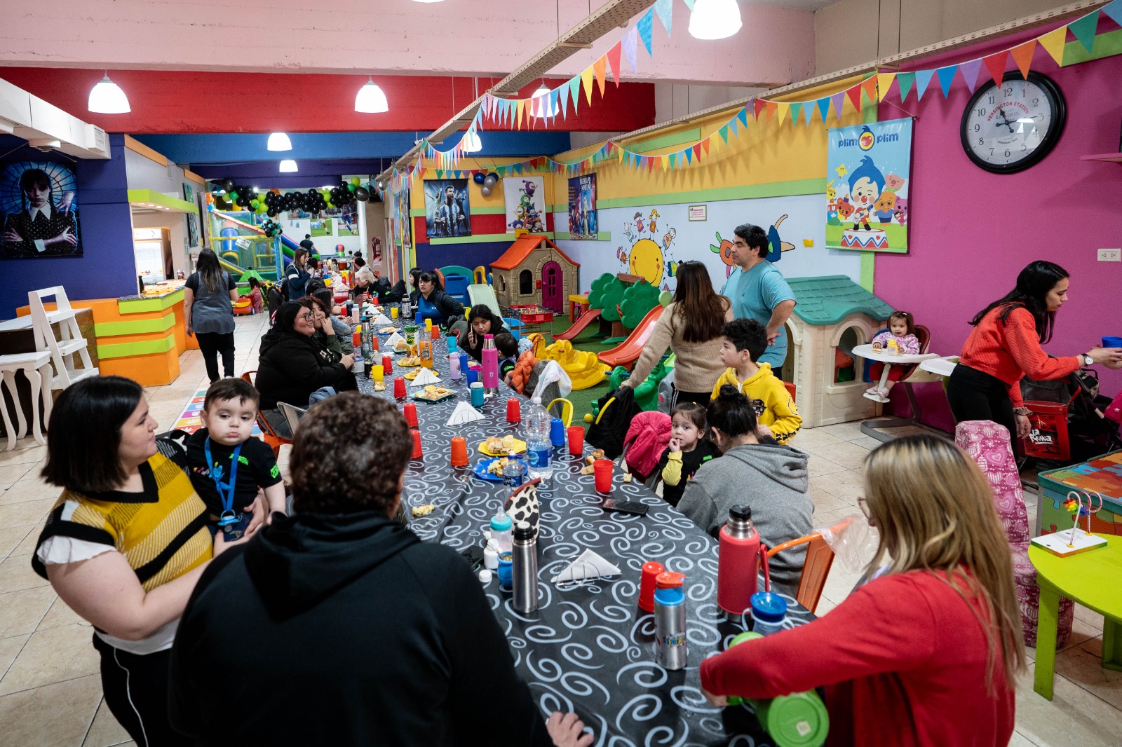 Niños y niñas del jardín maternal CPB San Martín disfrutaron una jornada recreativa