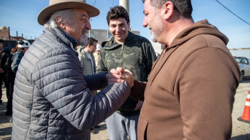 Othar inauguró la red de gas que beneficia a 73 familias del barrio Don Bosco