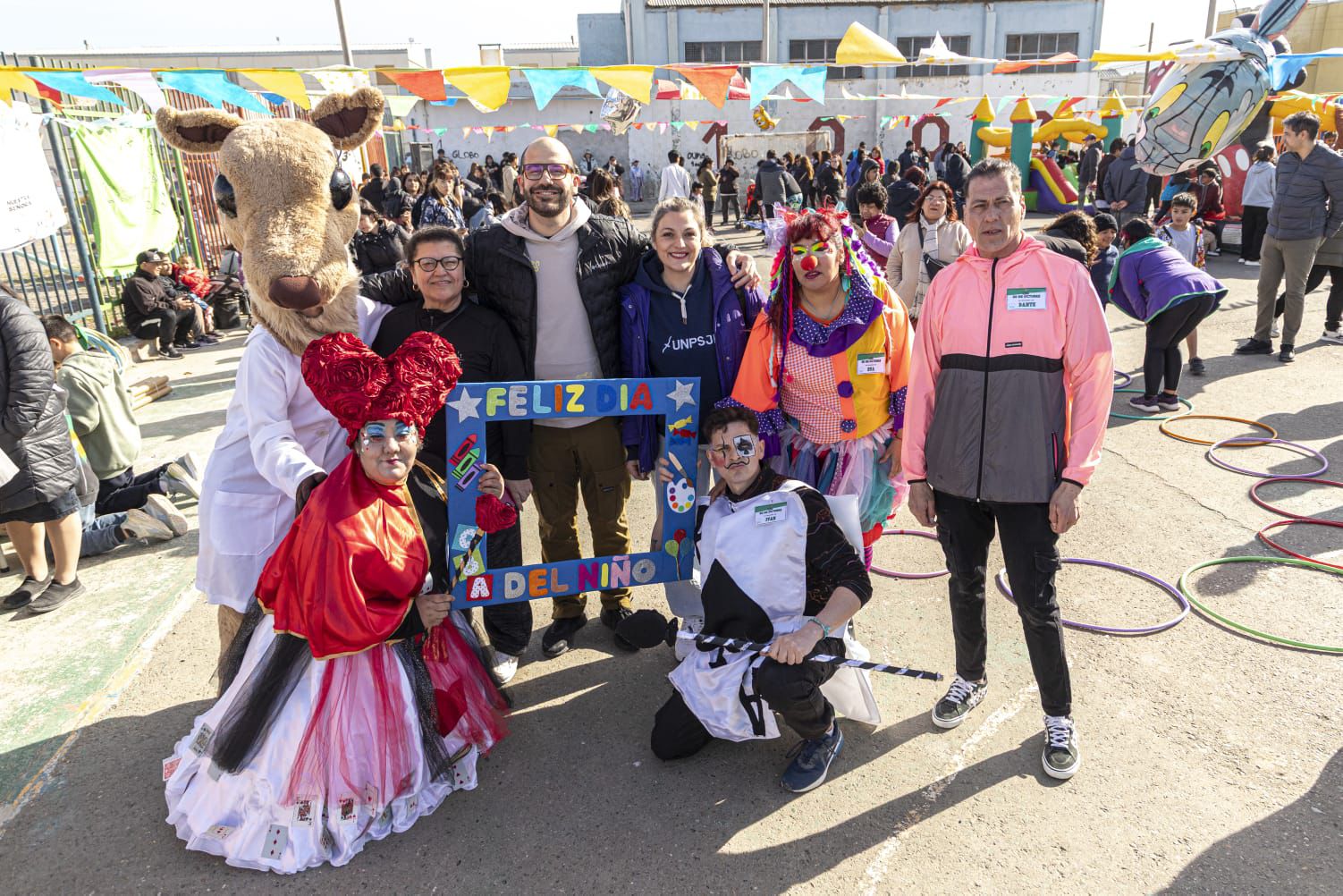 Una multitud participó del cierre del mes de las infancias en el barrio 30 de Octubre
