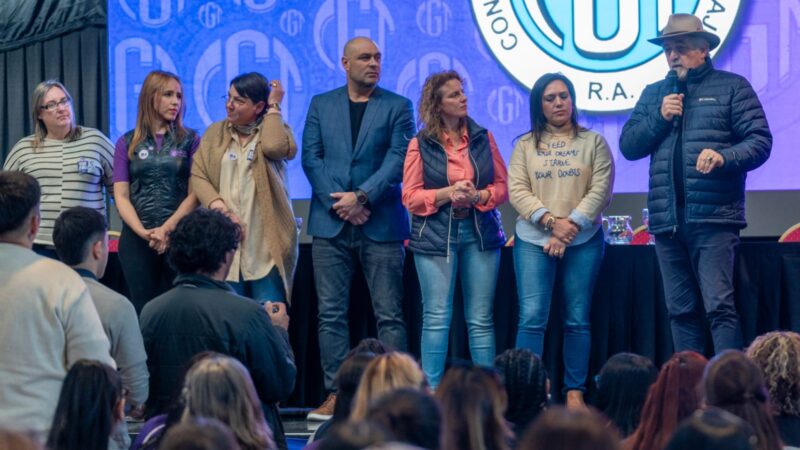 El intendente participó del cierre del Encuentro de Mujeres Trabajadoras