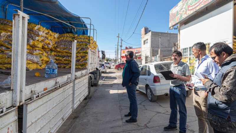 El Municipio fortalece los controles de mercadería en distintos puntos de la ciudad