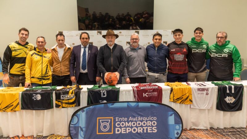 El intendente encabezó la presentación del Torneo Pre Federal de Básquetbol 2025