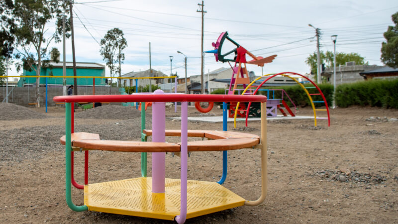 Se aceleran los trabajos de reacondicionamiento en los espacios públicos de Comodoro
