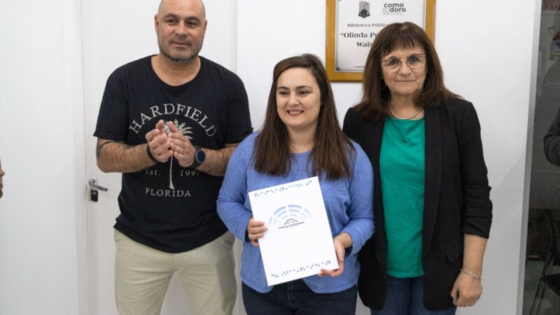La Biblioteca Municipal ya lleva el nombre de Olinda de Walsamakis