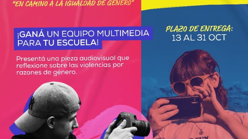 Convocatoria a la 2° edición del concurso audiovisual municipal sobre igualdad y violencias de género