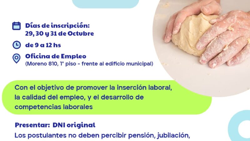 El Municipio convoca a emprendedores locales a ser parte del Programa de Empleo Independiente