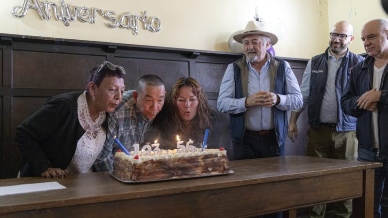 Othar acompañó el festejo por el 103° aniversario del barrio Diadema Argentina