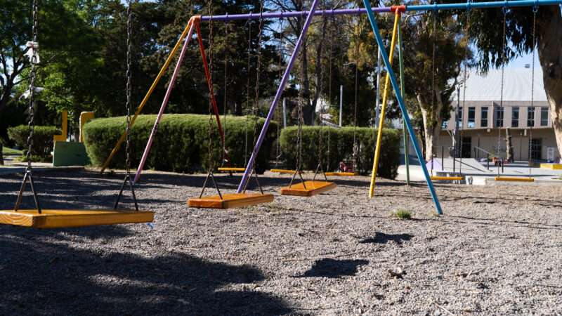 El Municipio reacondicionó los juegos de la plaza Soberanía tras sufrir vandalismo