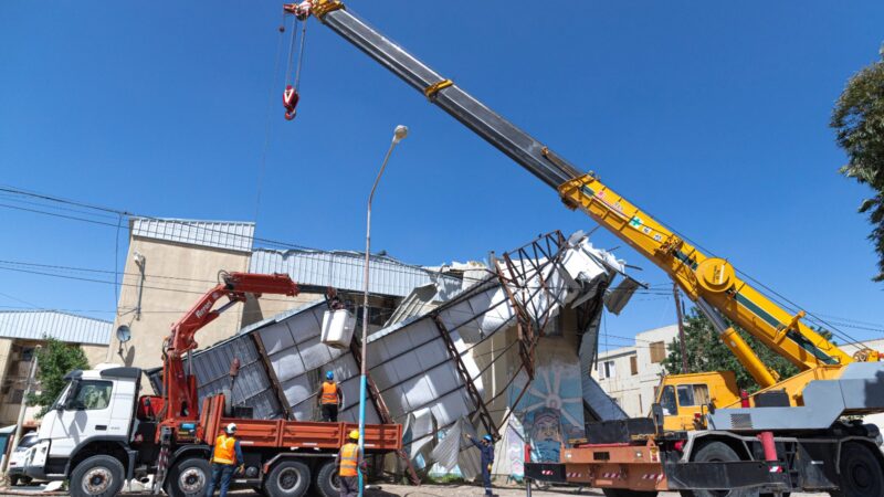 Se intensifican las tareas tras el intenso temporal de viento