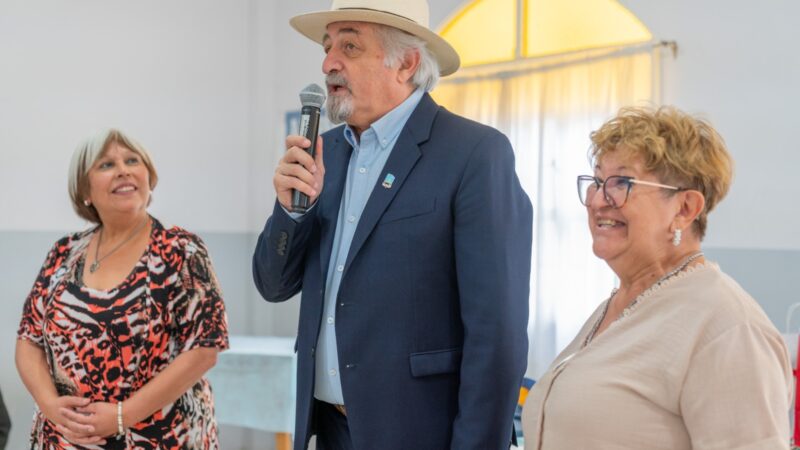 Othar participó de los festejos por el tercer aniversario de AJUPEMU