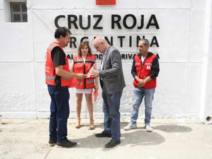 El Municipio acompañó la conmemoración por los 81 años de la Cruz Roja Filial Comodoro Rivadavia y el Día del Voluntariado